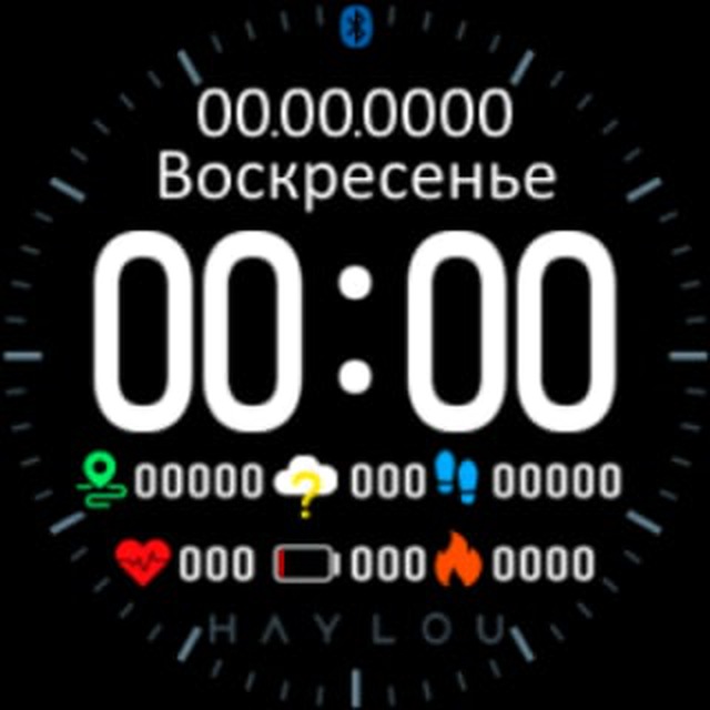 Циферблаты Haylou Solar LS05, BQ Watch 1.0, Imilab KW66, Eggel Tempo 2, Rogbid GT 2, Lemfo LF28, Lemfo LF29, Cubot N1
