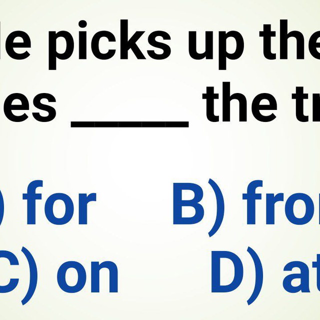 Tests in English with Volodymyr