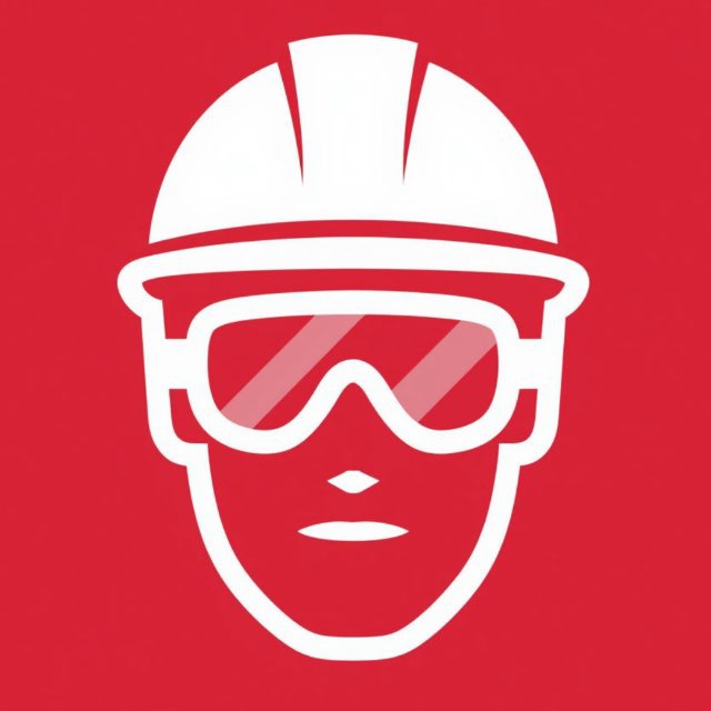 В каске (ОХРАНА ТРУДА)