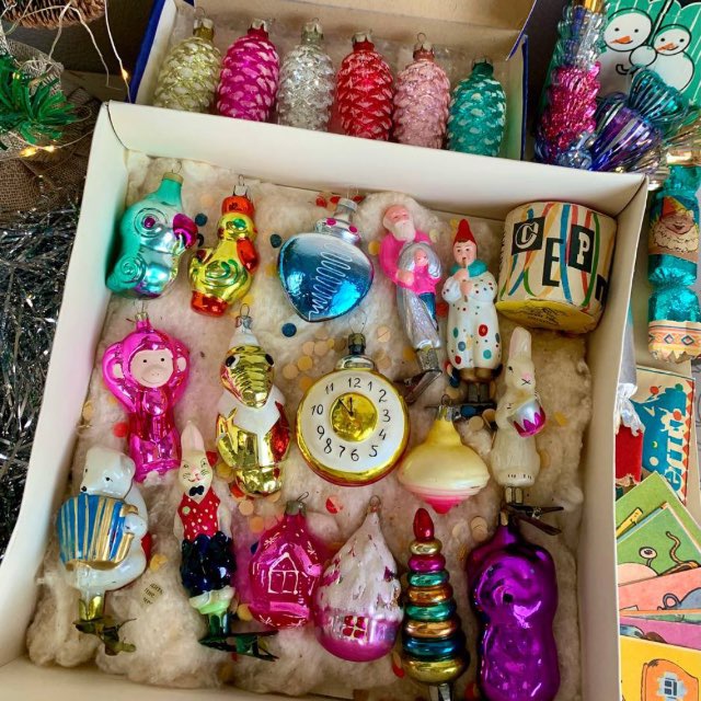 Ёлочные игрушки СССР?