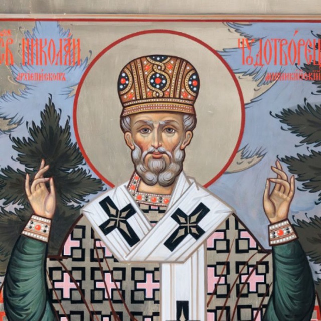 У Николушки в тайге.
