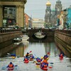 На каяках по Питеру | ПитерКаяк